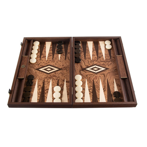 Backgammon greco 38x23 noce - 38x23,