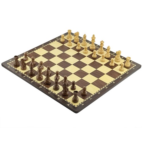 Premium wooden chess set - chess,