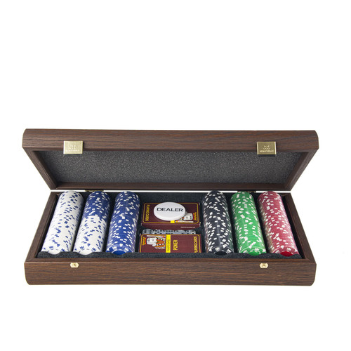 Set poker lusso custodia - set,