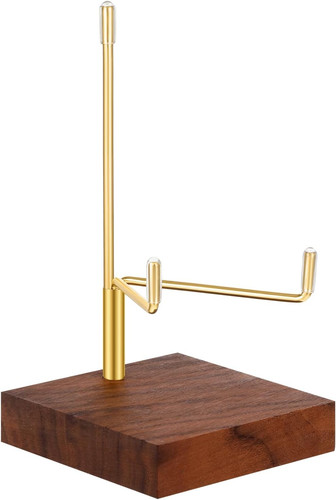 Espositore legno noce - di,