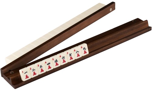 Set rack mahjong legno - set,